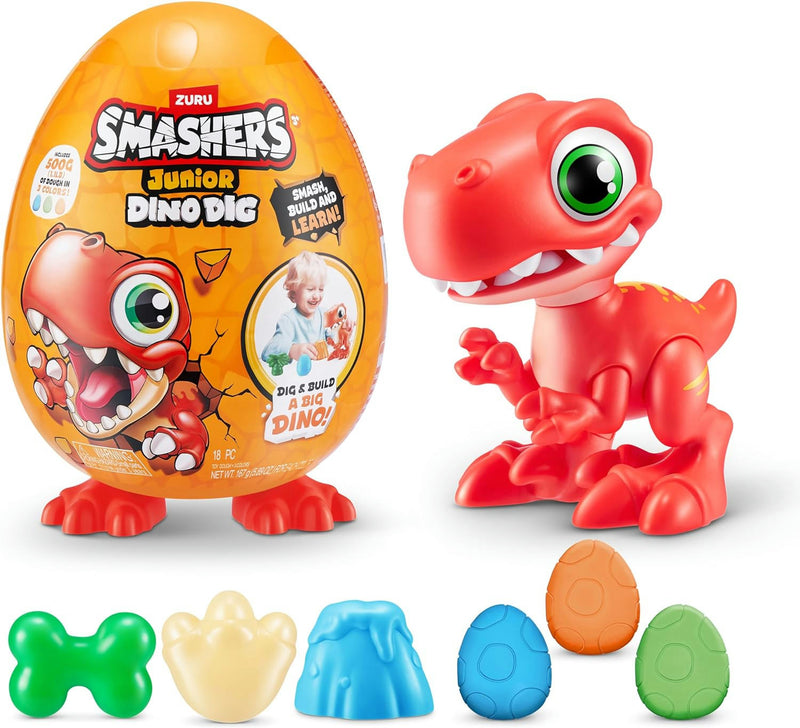 Smashers Dino Dig Small Egg Series1, Assorted