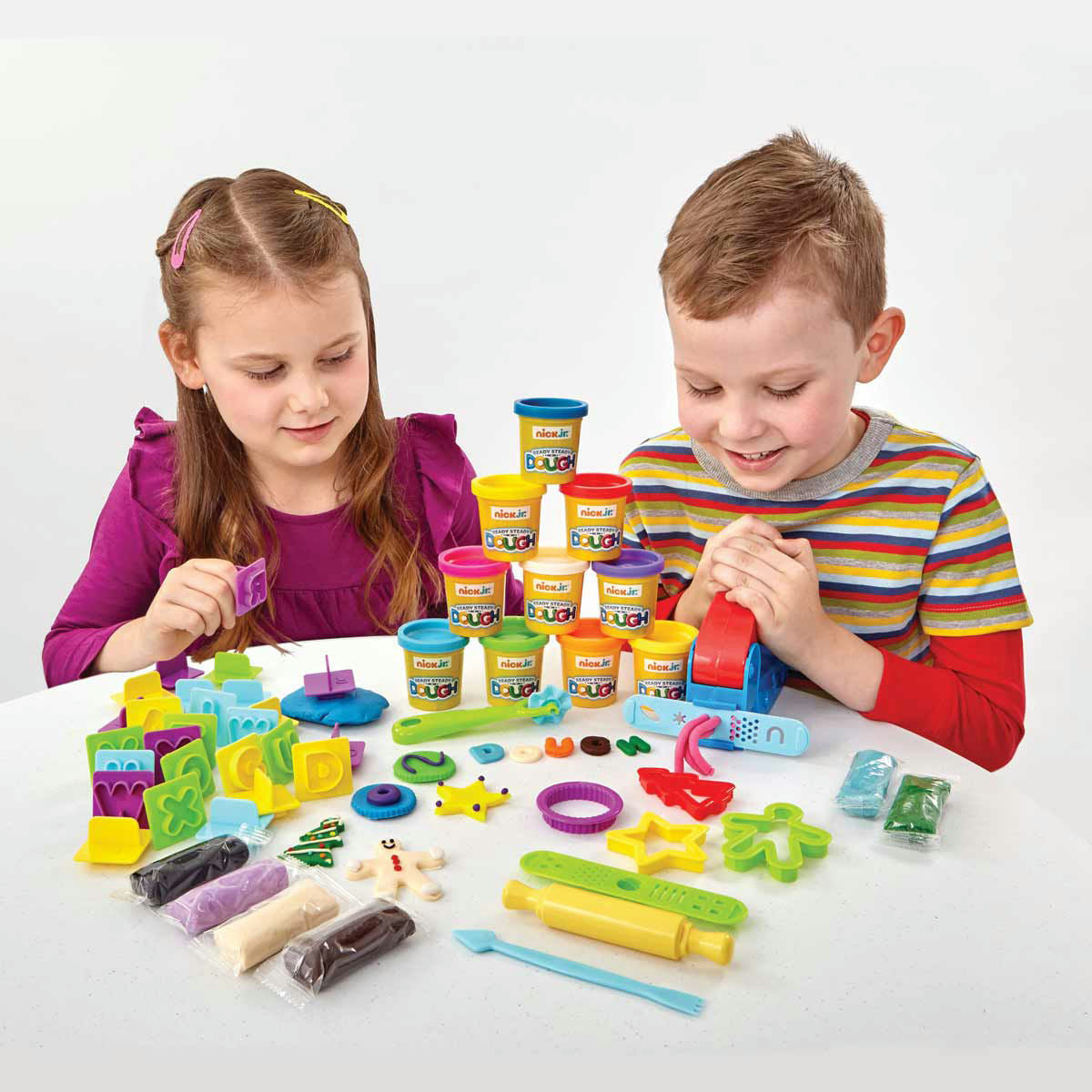 مجموعة عجينة ADDO Nickjr Ready Steady Dough Super Duper Dough