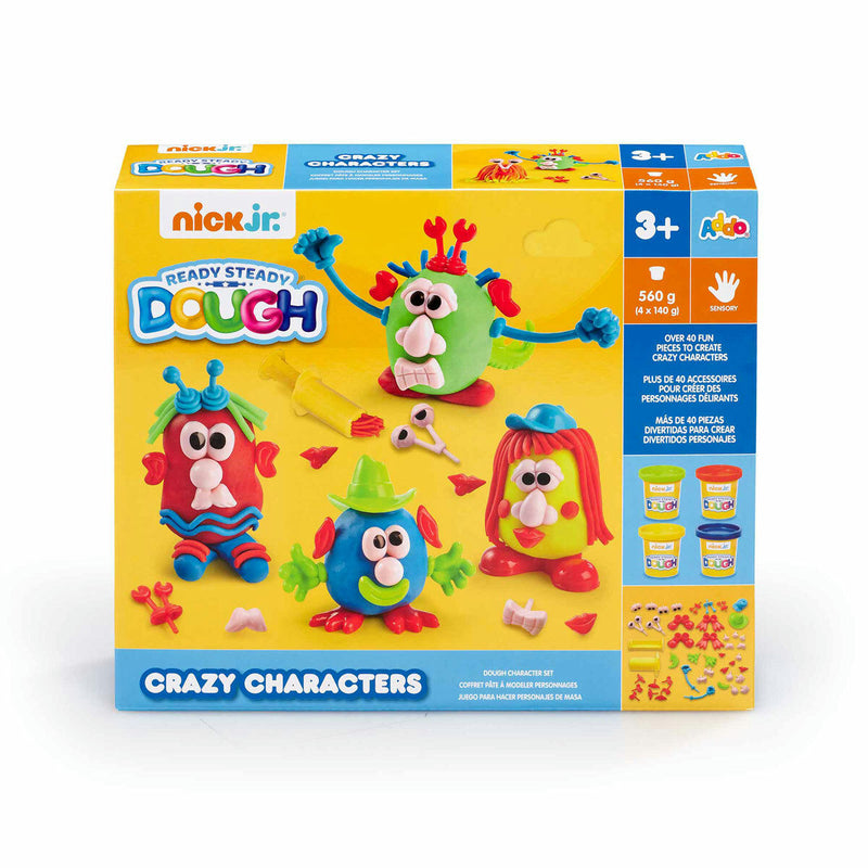 Addo Nick Jr. Ready Steady Dough Crazy Characters Playset