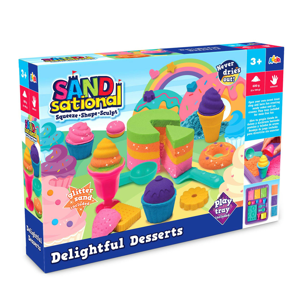 Sandsational Delightful Dessert Colourful Sand