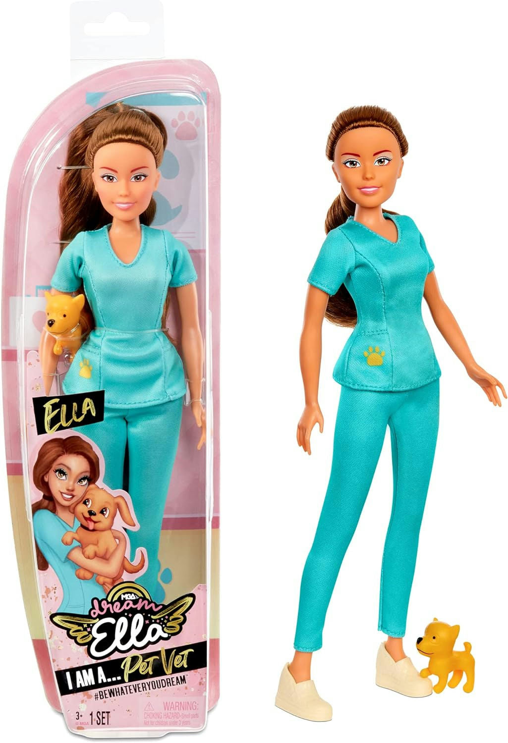 Dream Ella I Am Fashion Doll Veterinarian