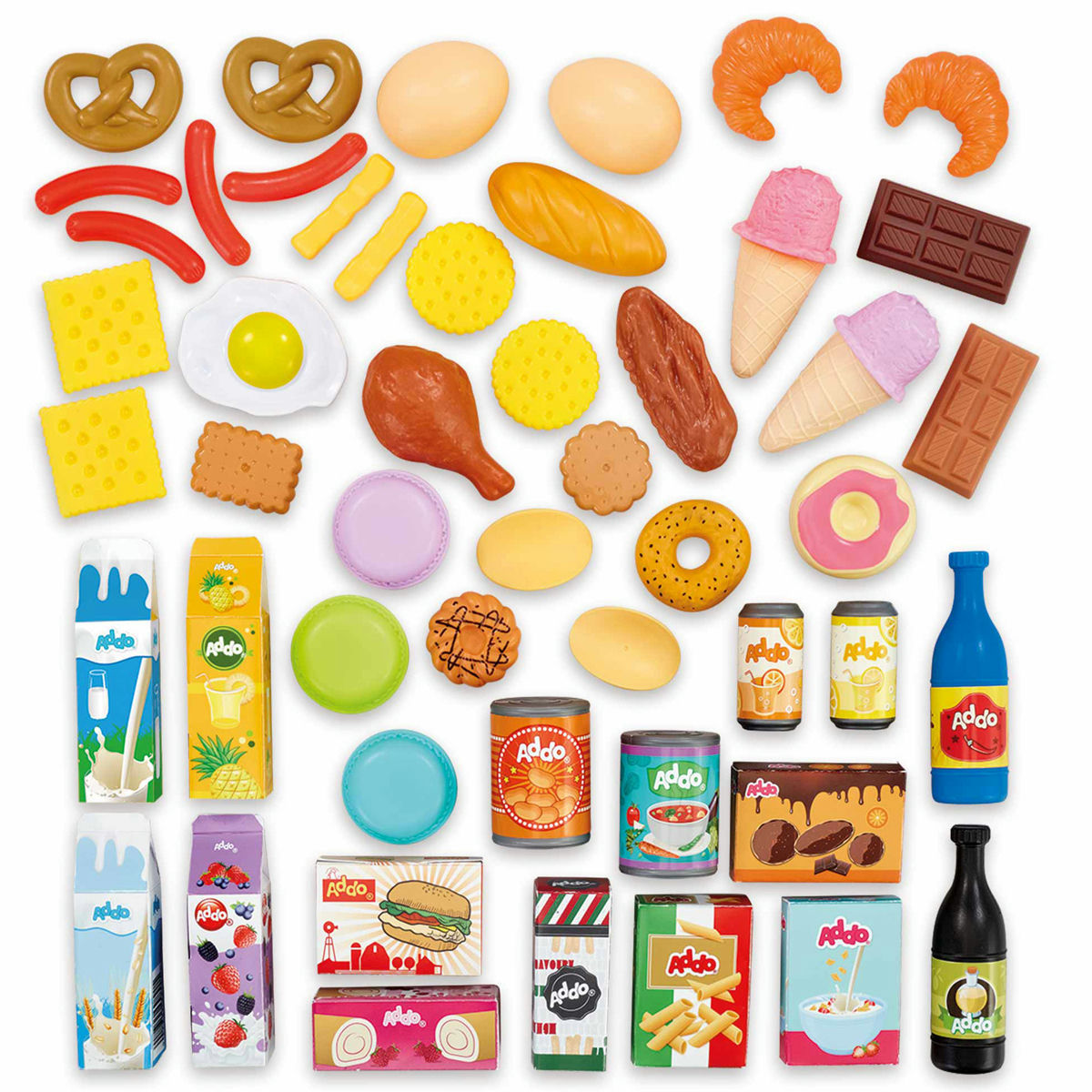 ADDO Busy Me Food Toy Set 50 Pcs