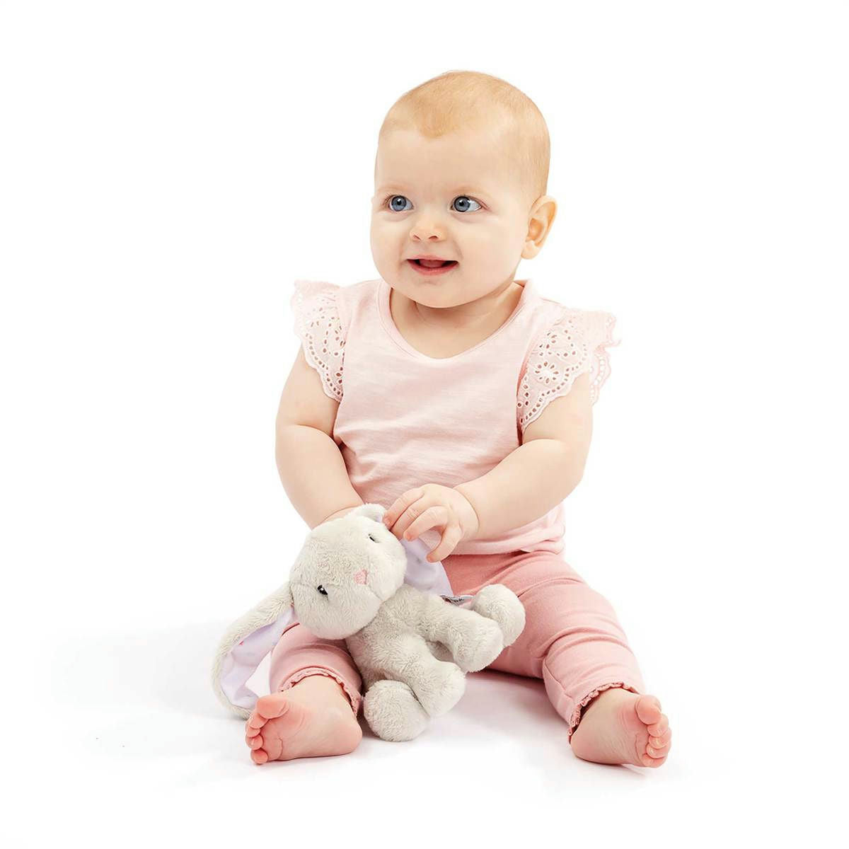 ELC Baby Plush Mini Bunny Boxed Grey