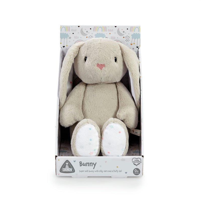 ELC Bunny Plush Boxed Grey