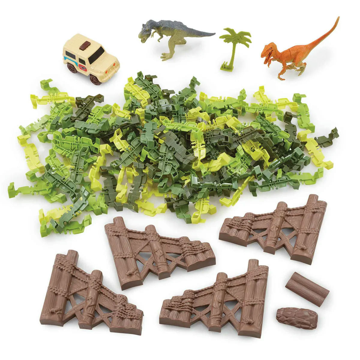 Addo Totallytrack Dino 120-pieces Set Battery Operated