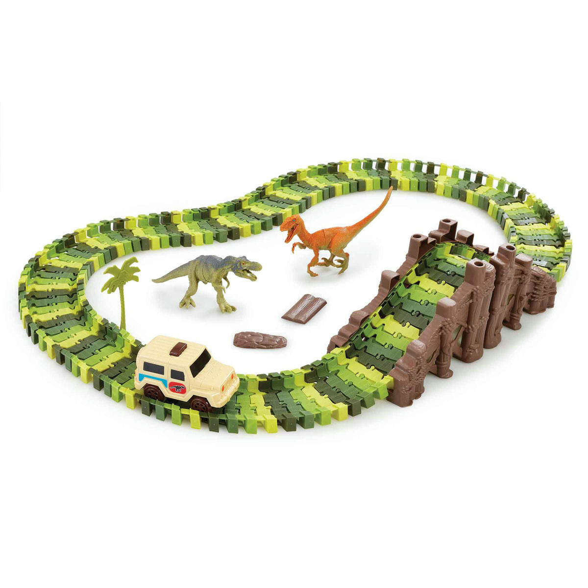 Addo Totallytrack Dino 120Pc Set B/O
