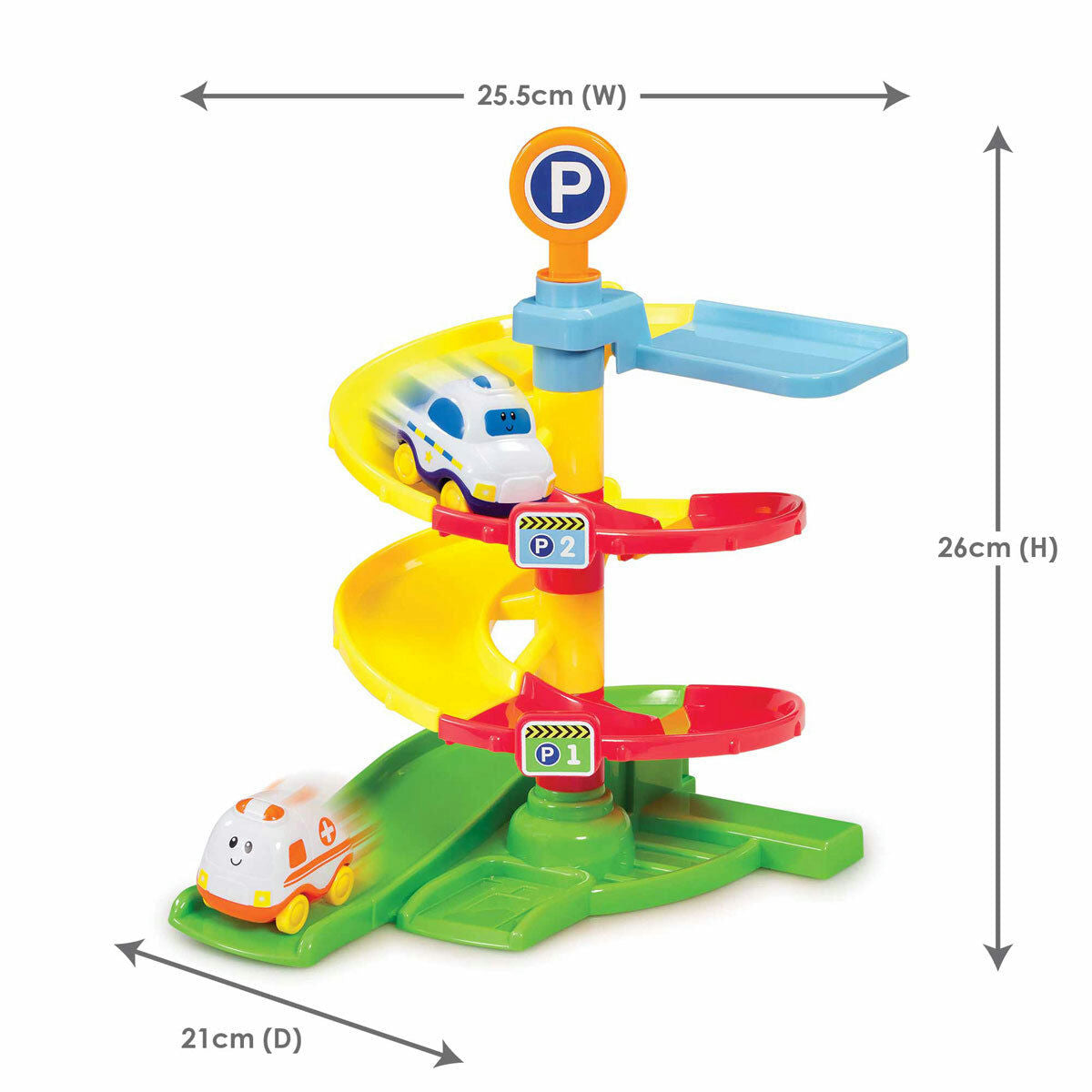 Little Lot Swirly Wirly Car Ramp
