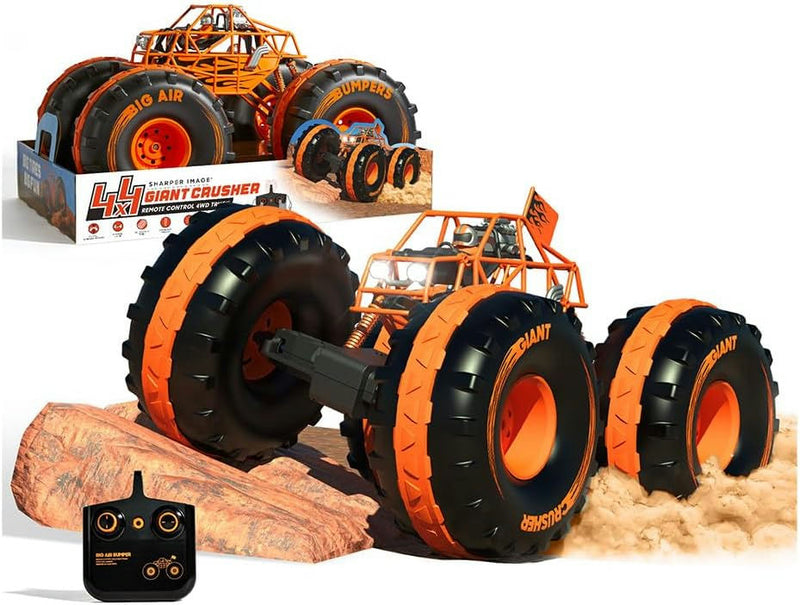 Sharper Image 4x4 Giant Crusher Remote Control 4WD Truck