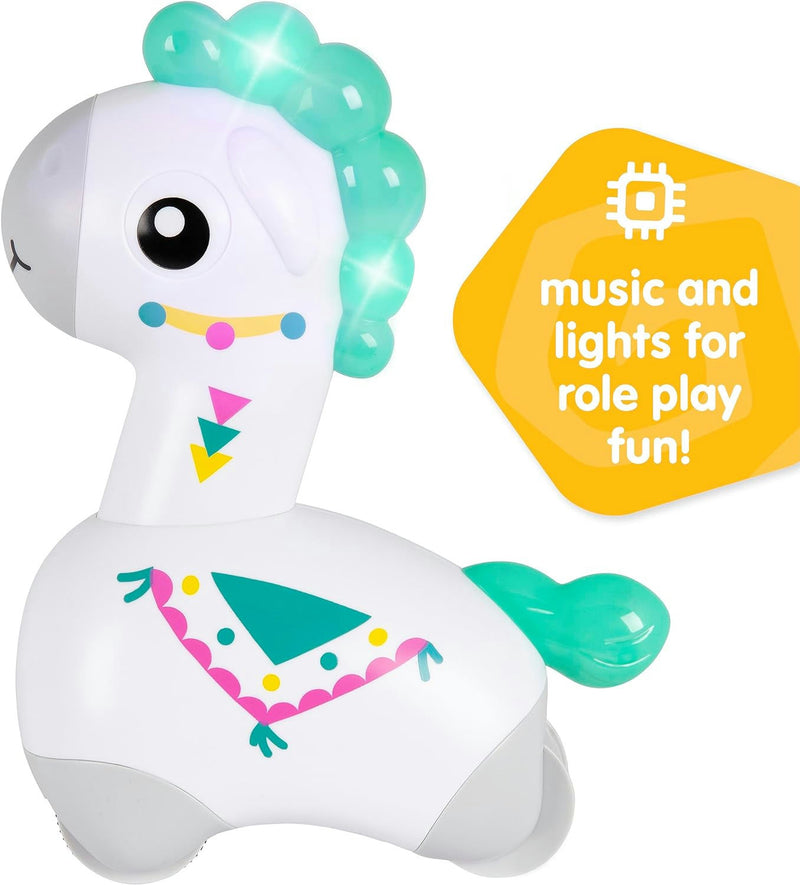 Playgro Light Me Up Push and Go Musical Llama