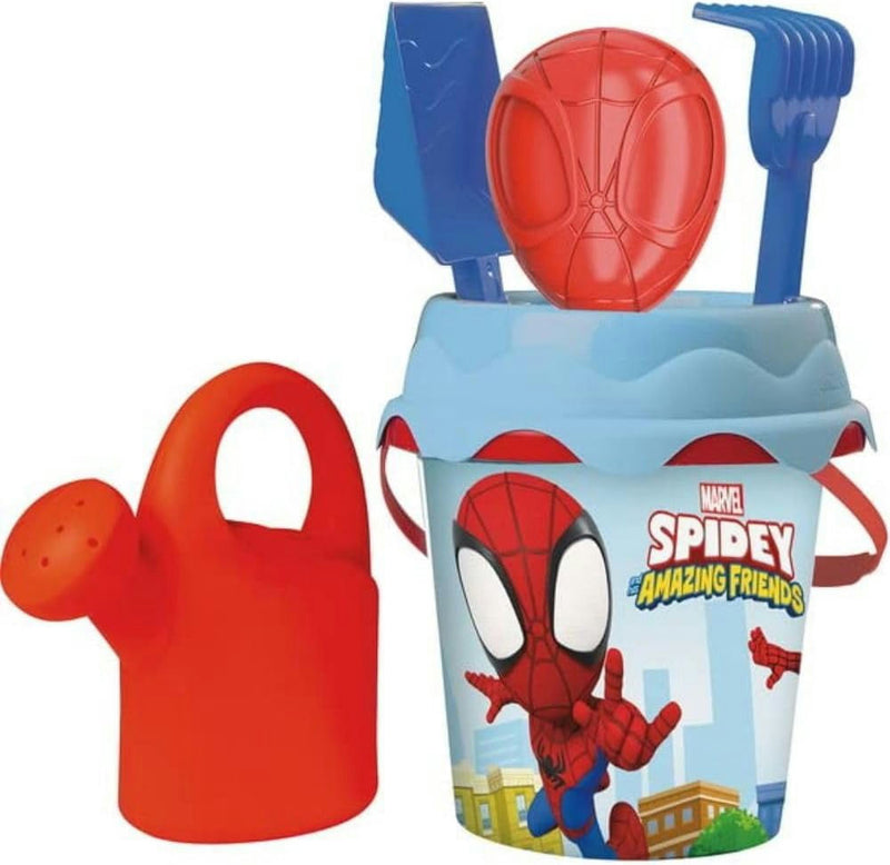 Smoby Spidey Medium Garnished Bucket Set