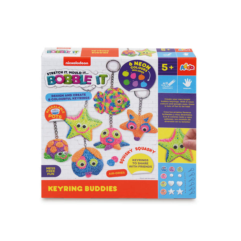 Addo Nickelodeon Bobble It Keyring Buddies Craft Set