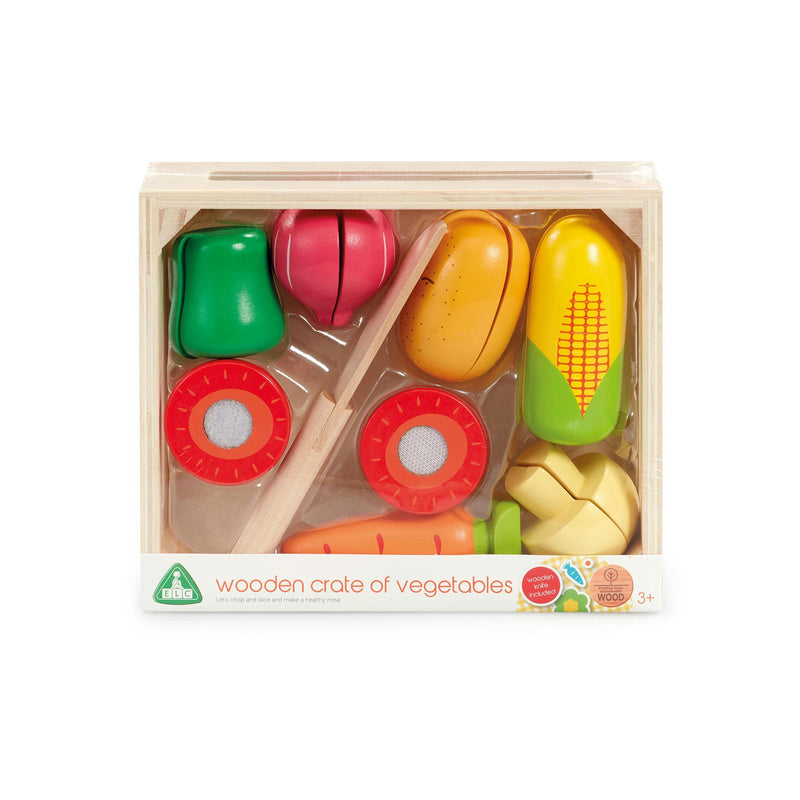 ELC Wooden Crate of Vegetables