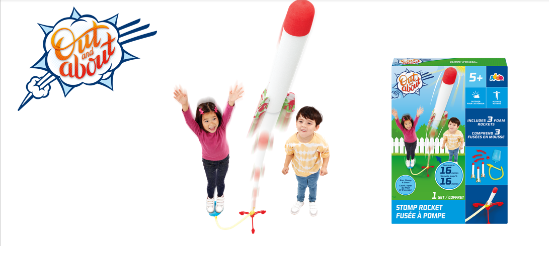 Out and About Stomp Rocket