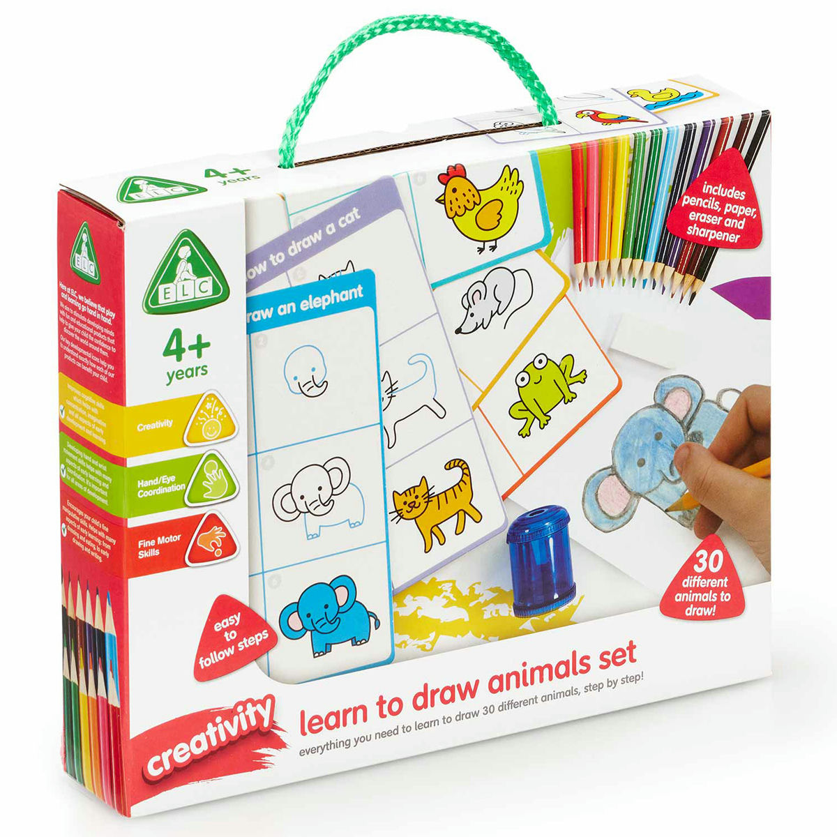 ELC Art And Craft Learn To Draw Animal Set
