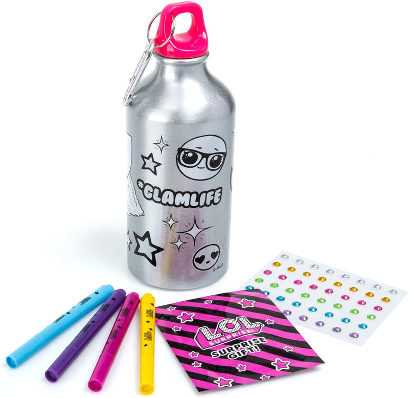 LOL Surprise! Doodle Water Bottle Set