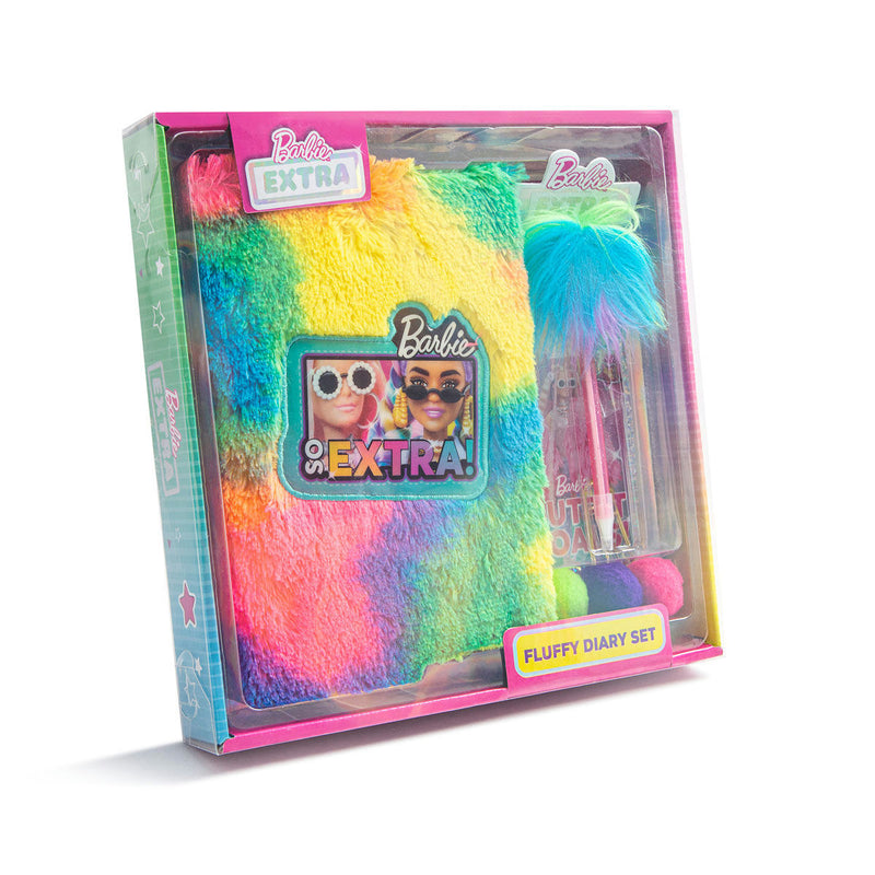 Barbie Fluffy Diary Set