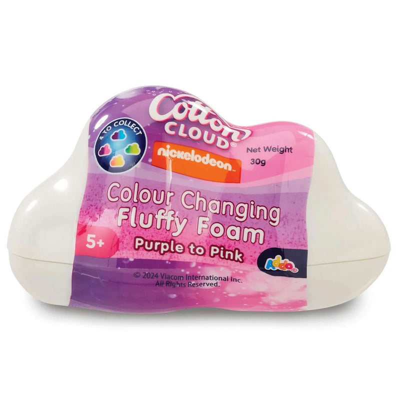 Nickelodeon Cotton Cloud Colour Changing Fluffy Foam (Styles Vary)