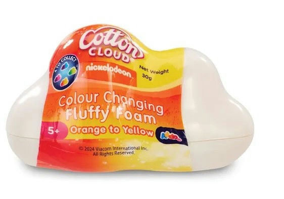 Nickelodeon Cotton Cloud Colour Changing Fluffy Foam (Styles Vary)