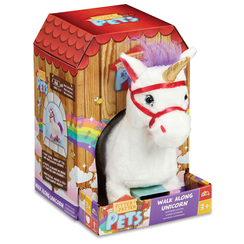 Pitter Patter Pets Walk Along Unicorn