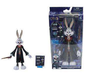 Warner Bros Mashup Figure Bugs Bunny As Harry Potter 6 Inch