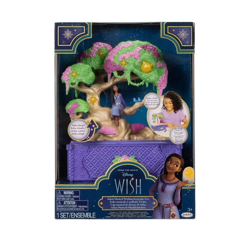 Wish Wishing Tree Jewelry Box يعمل بالبطارية