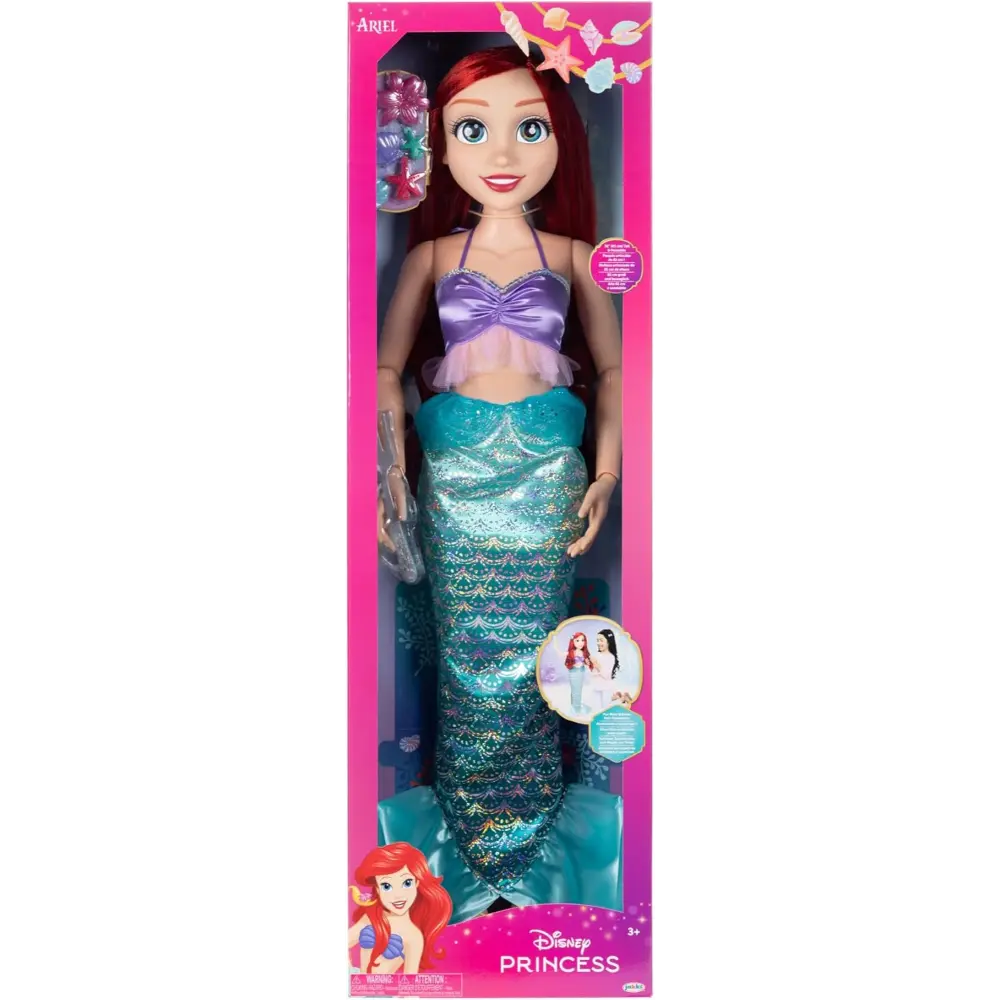 Disney Princess Ariel Doll Playdate with Accessories 32-Inch