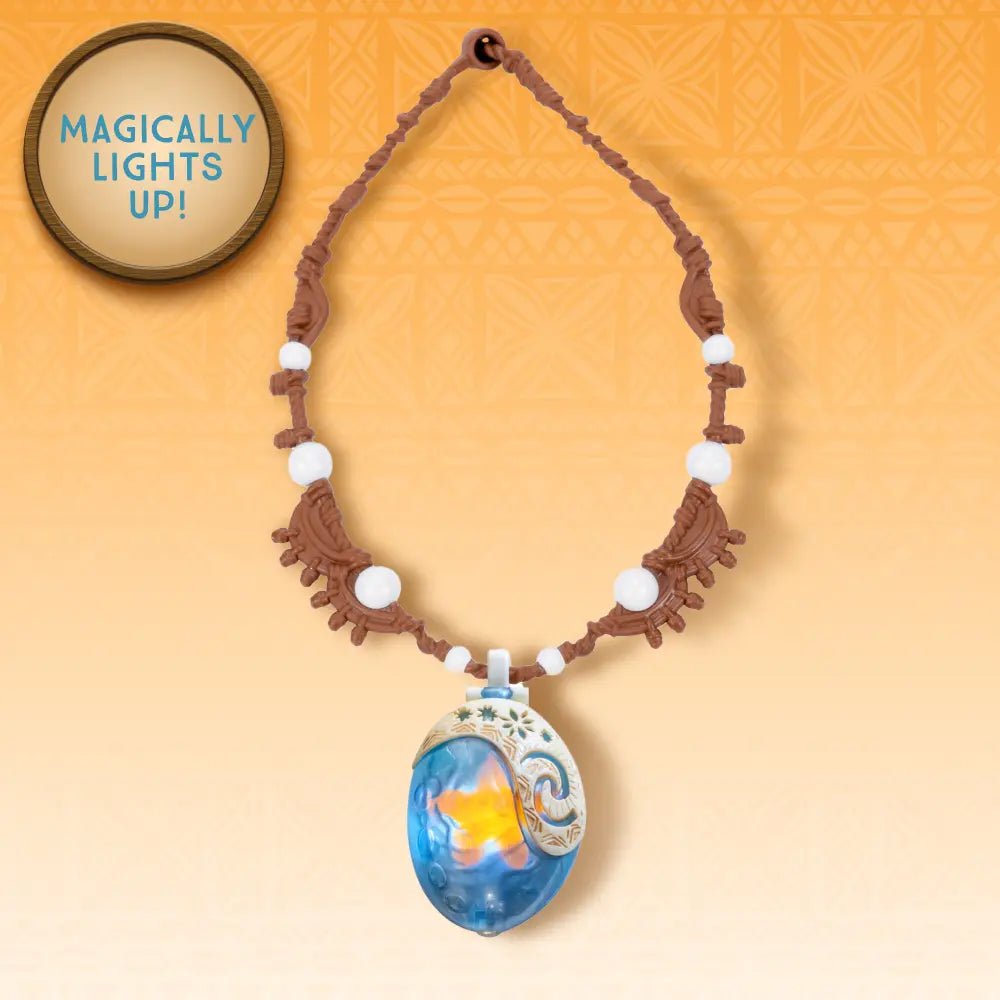 Moana2 Sea Star Magical Necklace Battery Operated