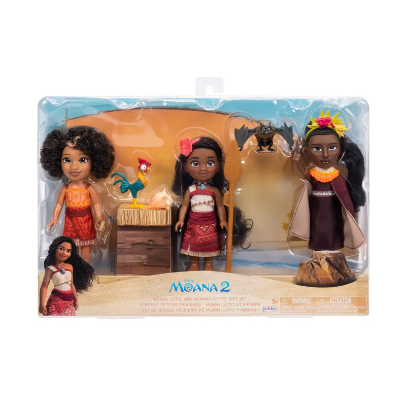 Moana٢ Moana & Friends Petite طقم ٦ بوصة