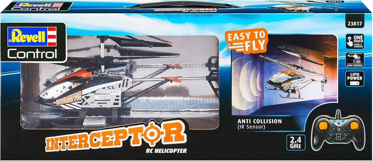 Carrera Rc Helicopter Anti Collision B/O