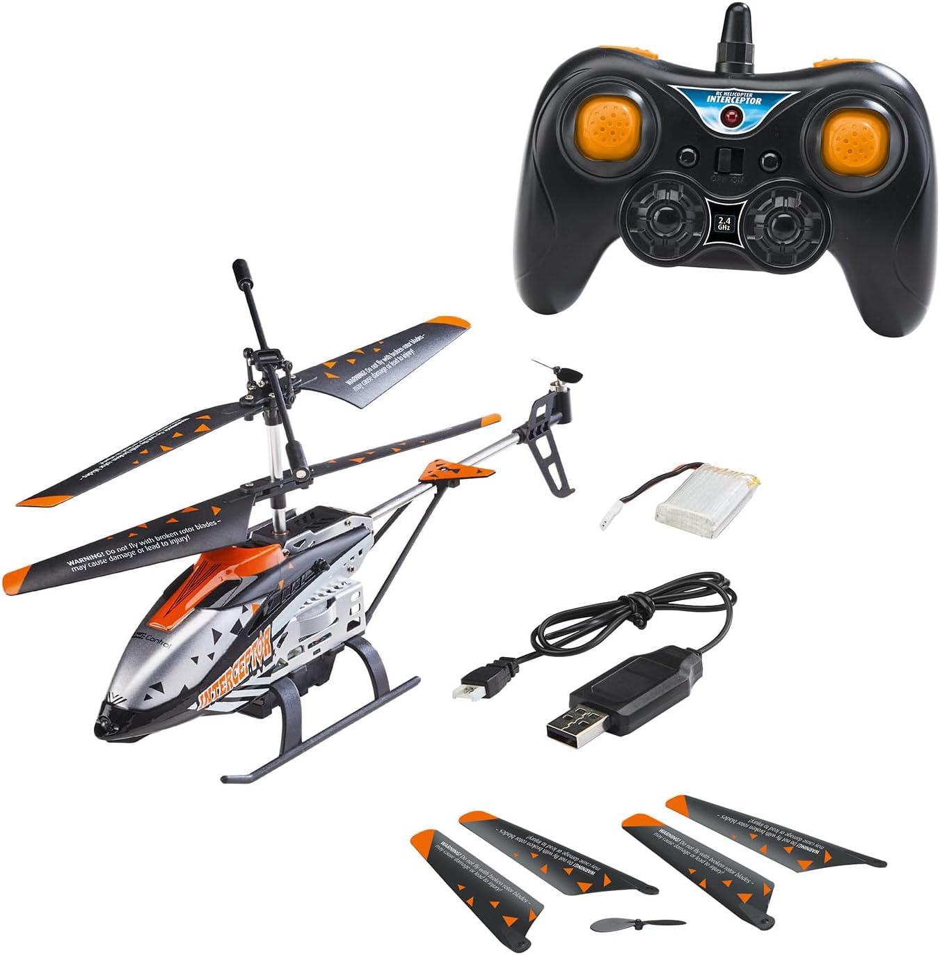 Carrera Rc Helicopter Anti Collision B/O