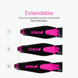 Smartrike Xtend Scooter Ride-On Pink