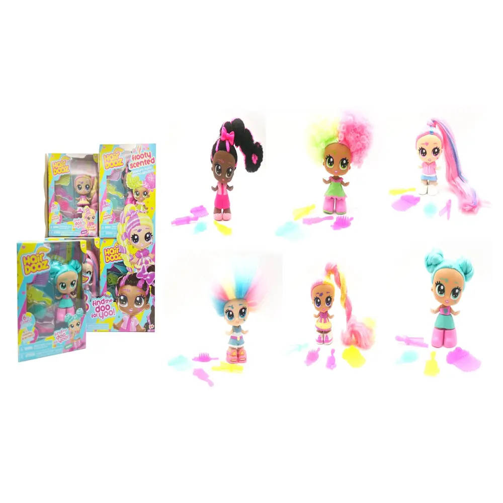 Hairdooz Mini Doll Collectibles - Sold per piece