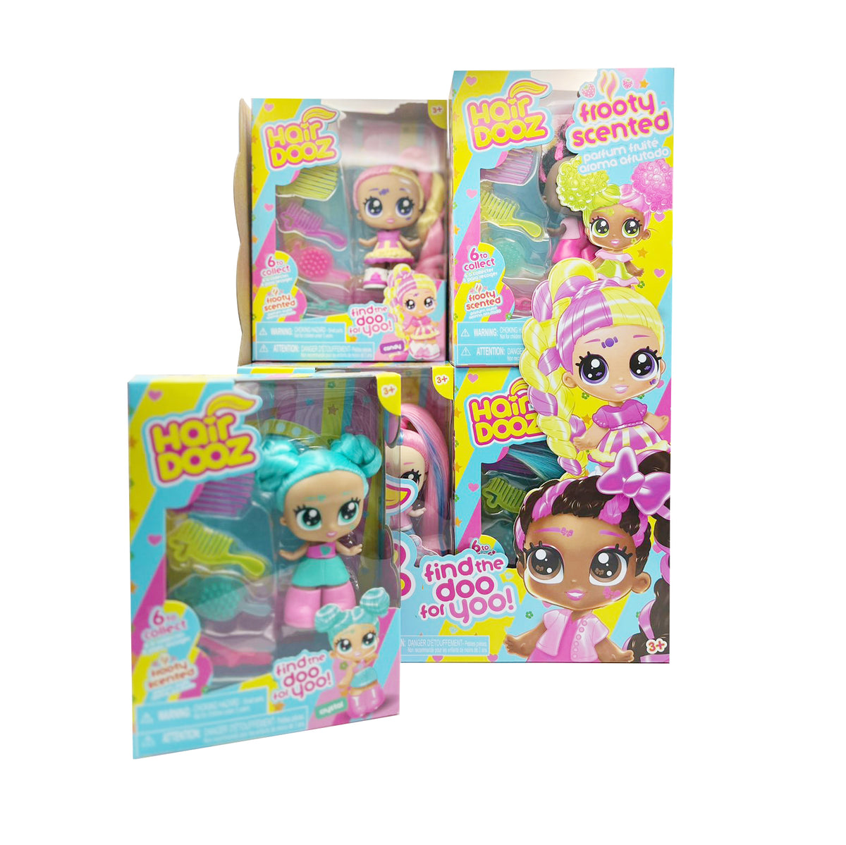 Hairdooz صغير دمية Collectibles - تباع بالقطعة