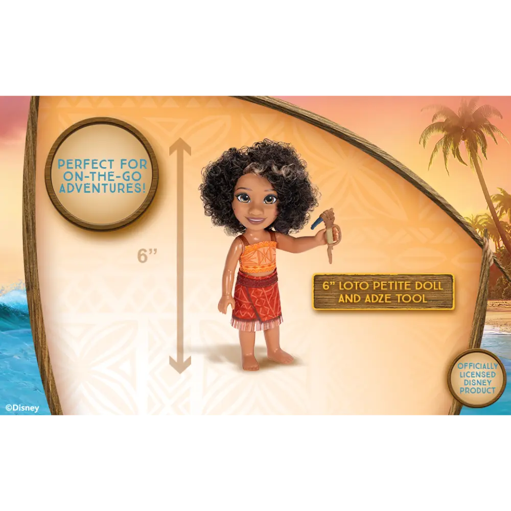 Moana ٢ Moana & Loto Petite ٦ بوصة تشكيلة قطعة واحدة