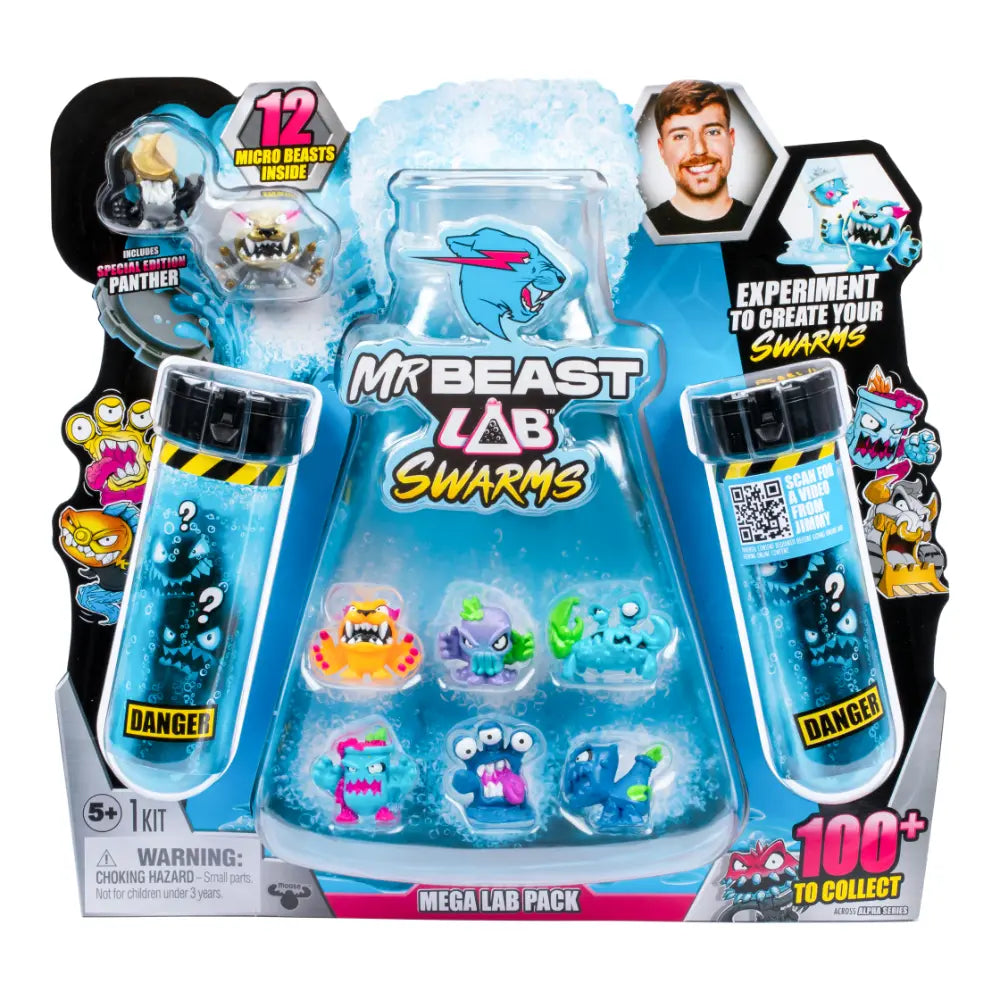 مجموعة كبيرة من منتجات Mrbeast Lab Swarms، 12 قطعة، تشكيلة متنوعة 3.