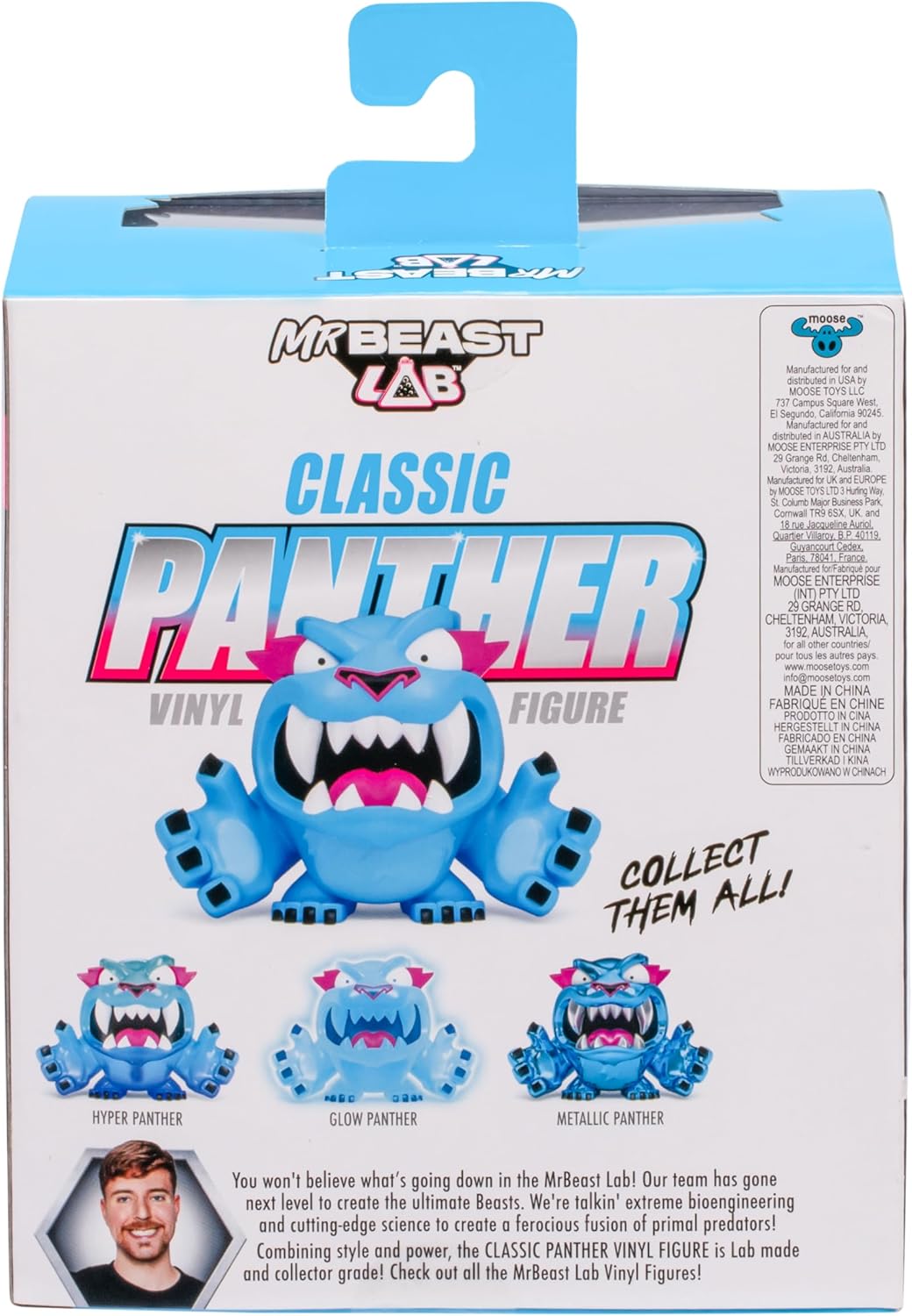 Mrbeast Lab Vinyl Figure Classic Panther