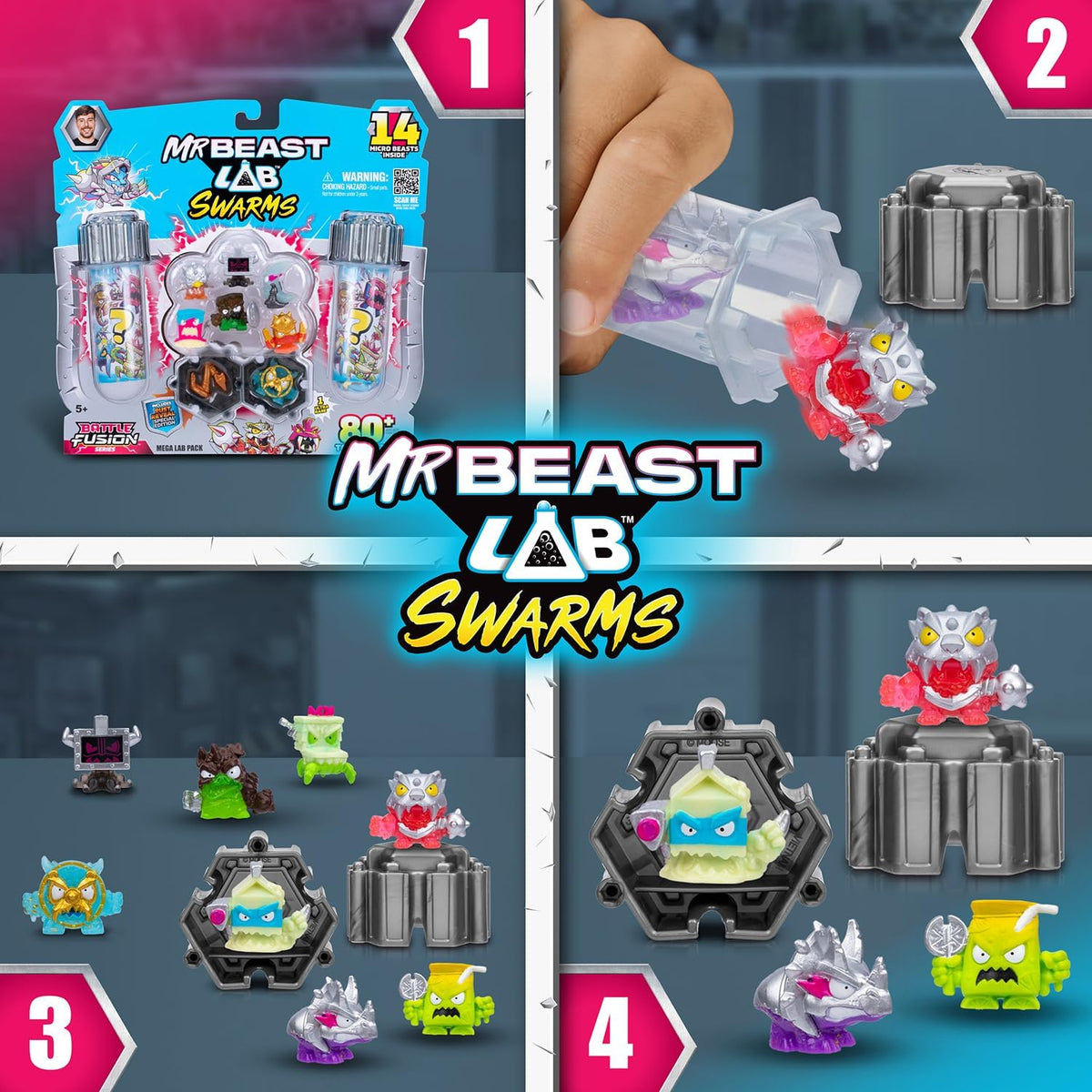 MrBeast Lab Swarms S4 Megalab 14 Pack Assortment