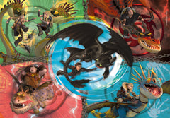 Clementoni  104-pieces Puzzle Dragons Trainer
