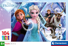Clementoni 104-piecesPuzzle Frozen Spell
