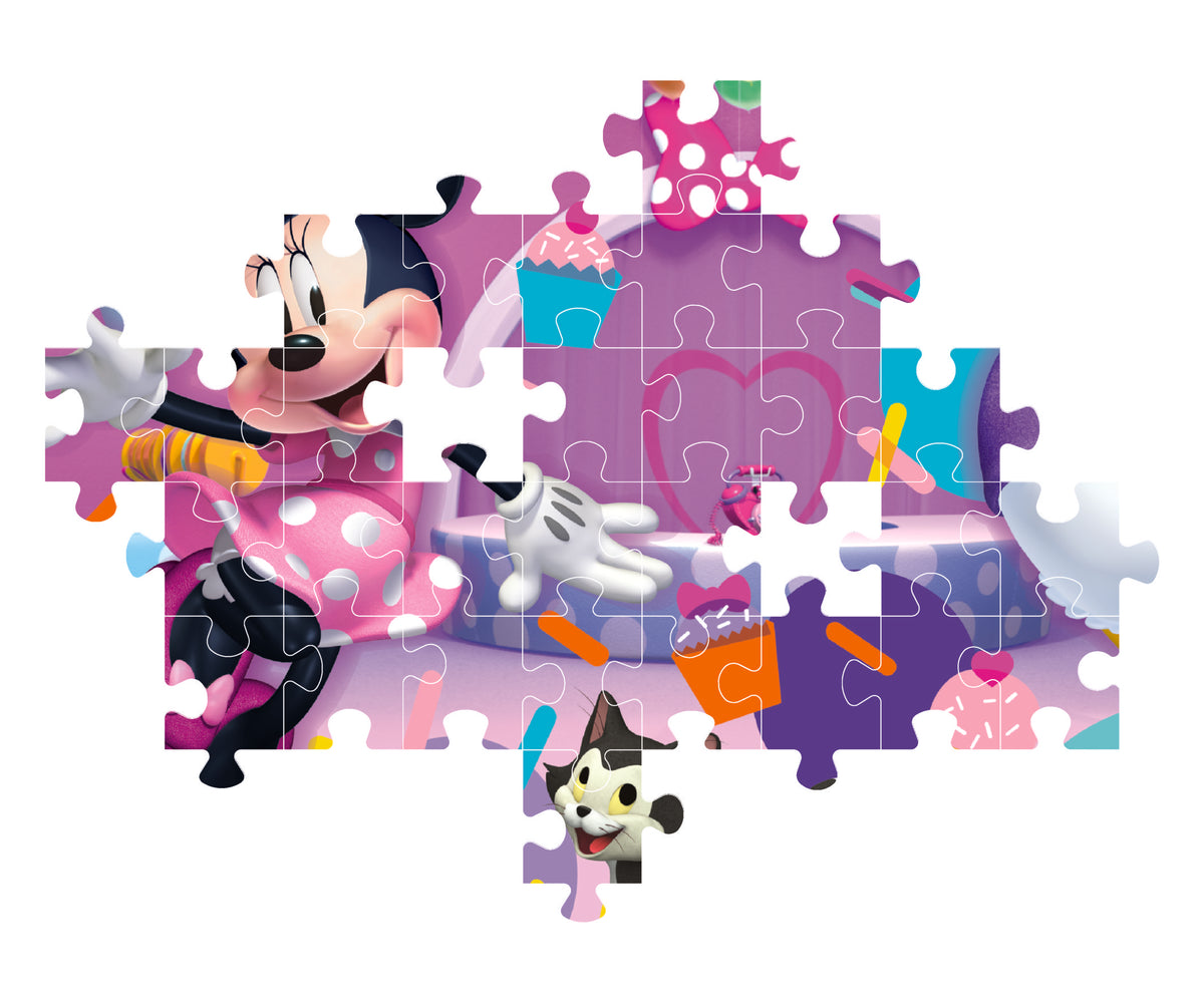 ألغاز للأطفال - Clementoni ١٠٤-piecesPuzzle Minnie Party Time