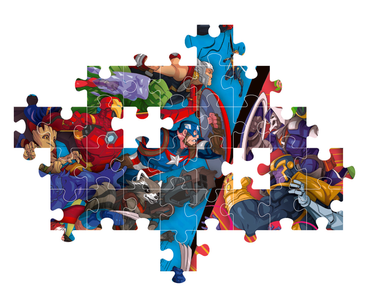 Clementoni  Puzzle Marvel Heroes Vs Villain