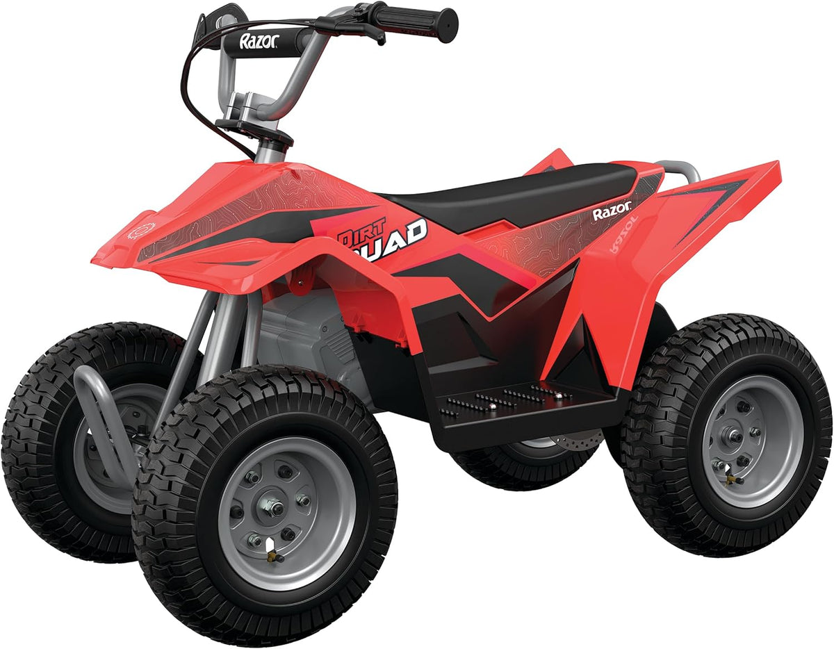 Razor Dirt Quad Red Electric 4-Wheeler 13Km/Hr