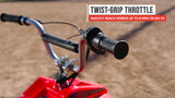 Razor Dirt Quad Red Electric 4-Wheeler 13Km/Hr
