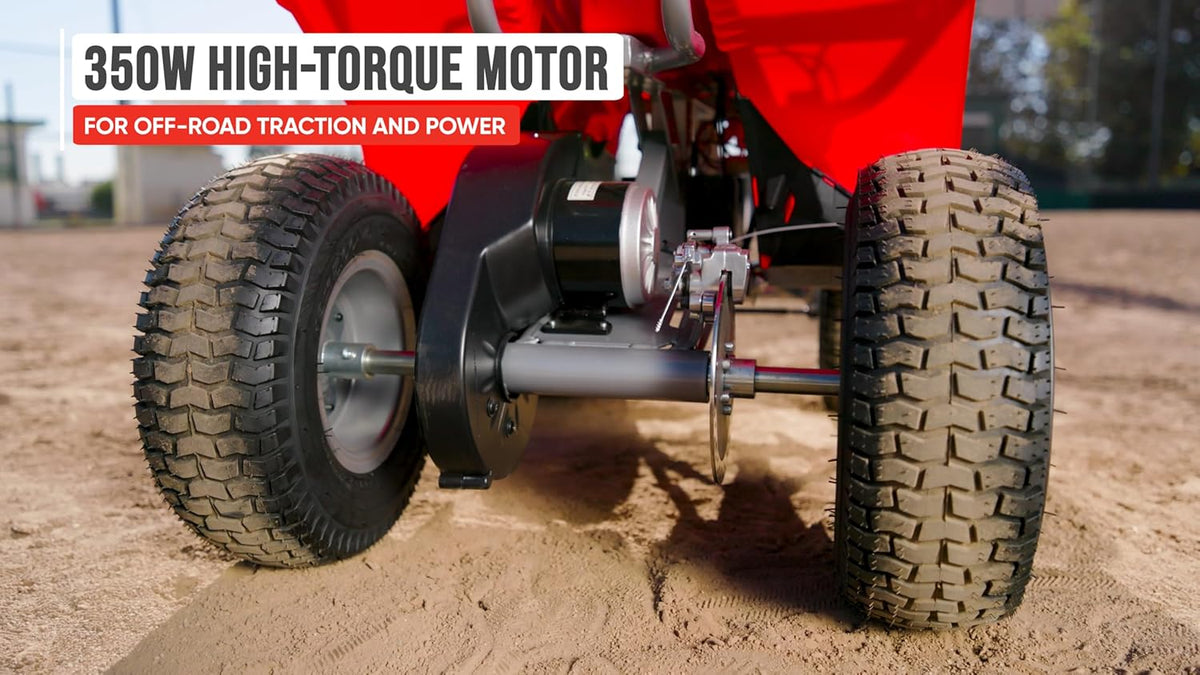 Razor Dirt Quad Red Electric 4-Wheeler 13Km/Hr