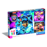 Clementoni Puzzle Paw Patrol Mighty Movie 3x48pcs