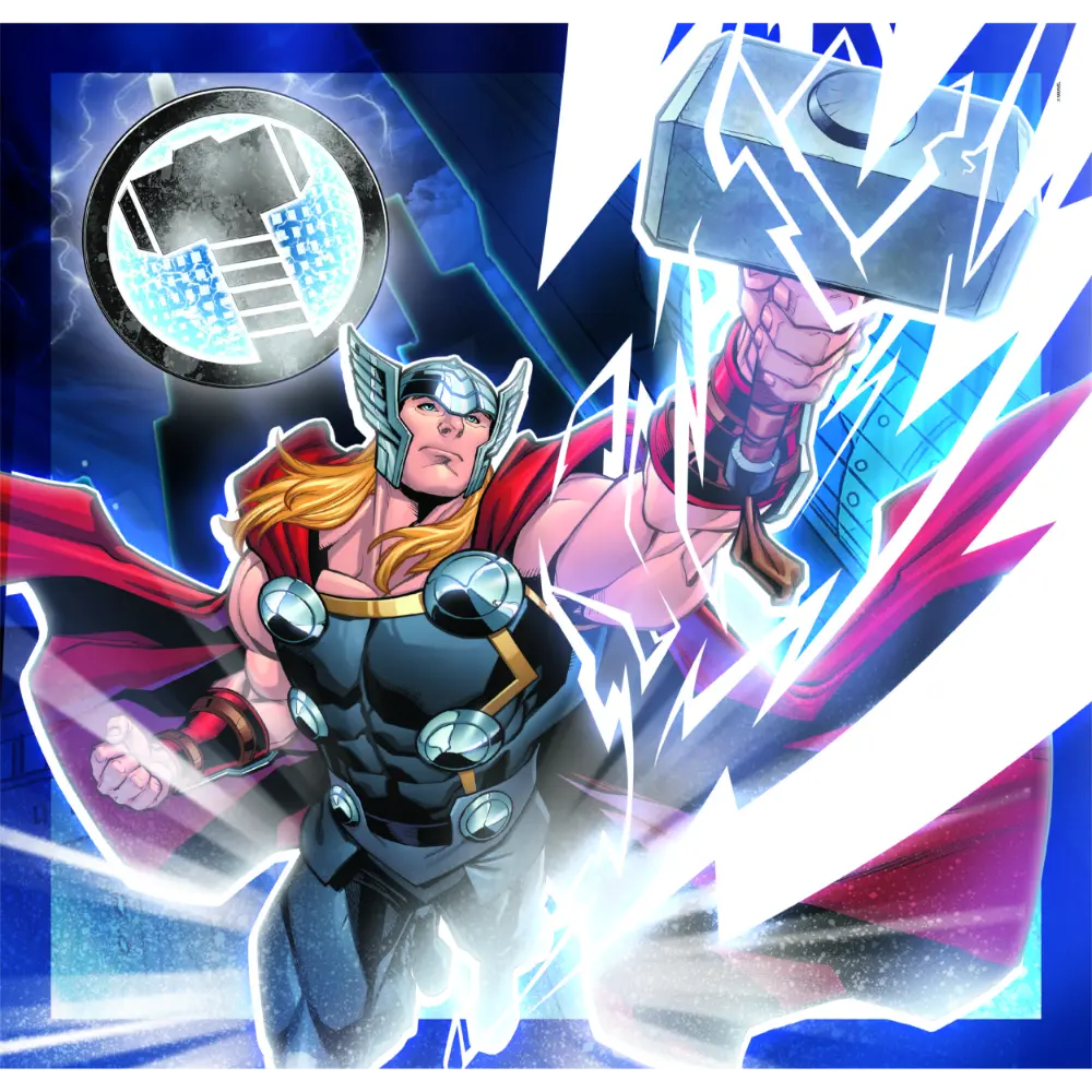 Clementoni أحجية Marvel Avengers ٣x٤٨-قطعة
