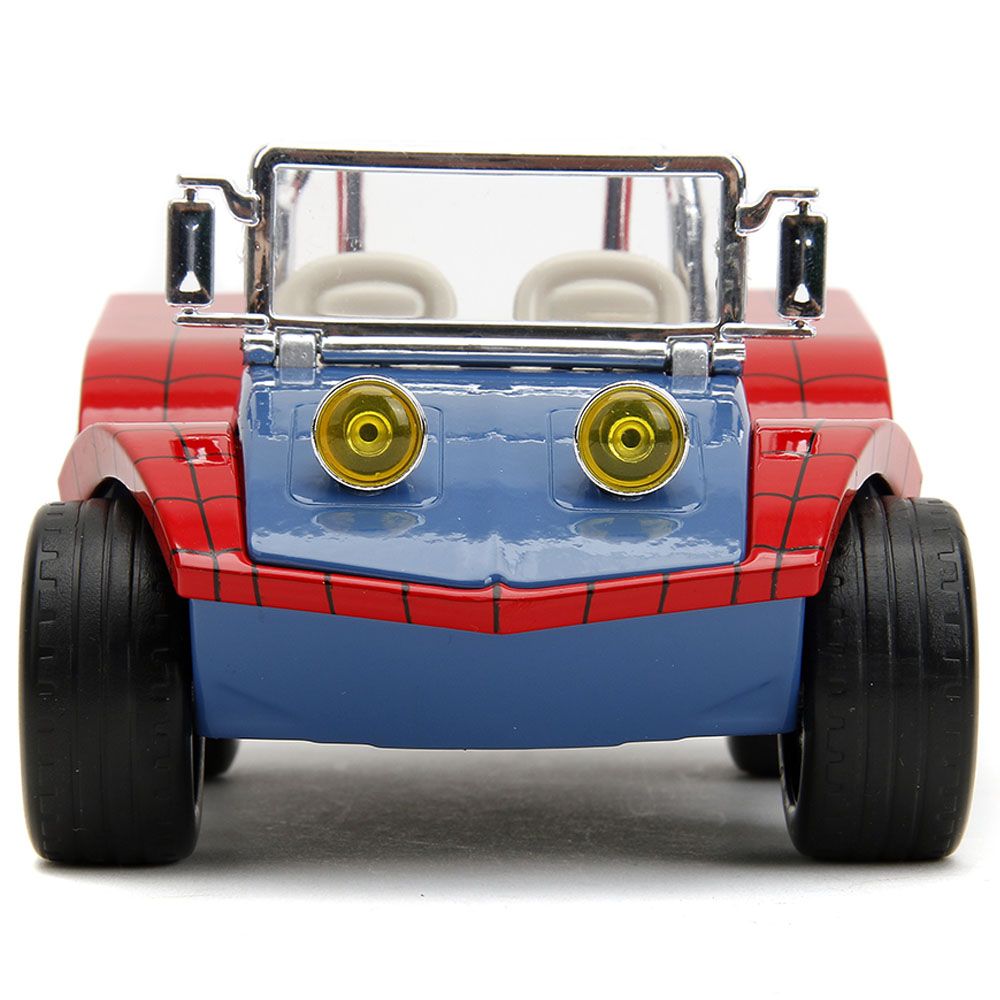 Jada Marvel Spider-Man Buggy 1:24 Die-Cast Vehicle Toy for Kids