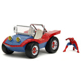 Jada Marvel Spider-Man Buggy 1:24 Die-Cast Vehicle Toy for Kids