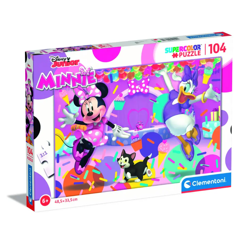 Clementoni أحجية Minnie Party Time ١٠٤-قطعة