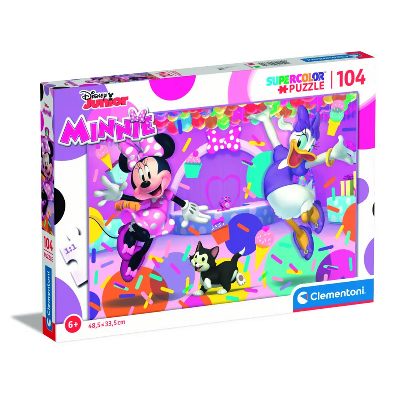 Clementoni Puzzle Minnie Party Time 104-pieces